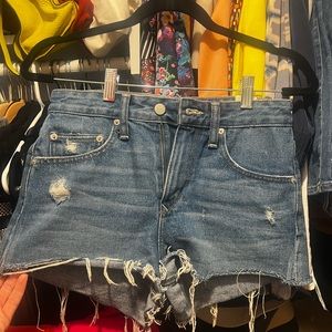 Lovers and Friends Jack Jean Cutoff Shorts, sz 25